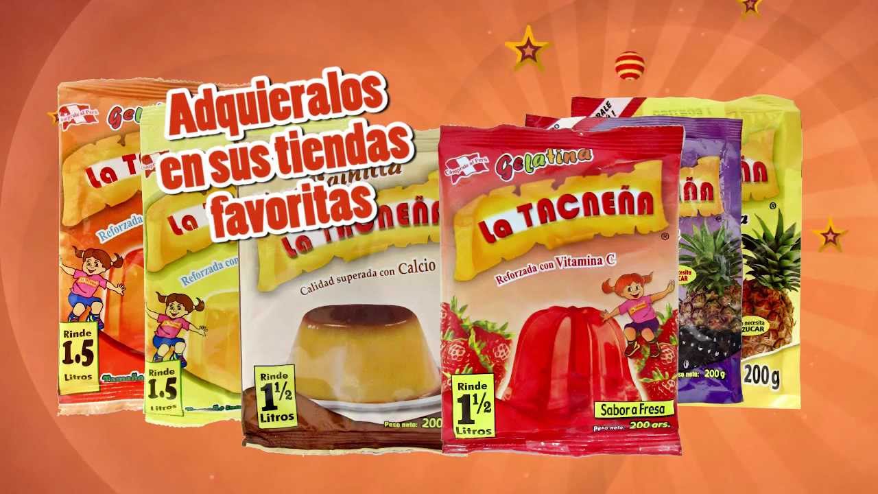 Gelatina la Tacneña- Ofertas, promociones.