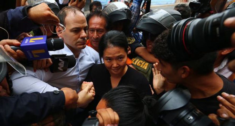 Keiko Fujimori será trasladada al penal para cumplir prisión preventiva