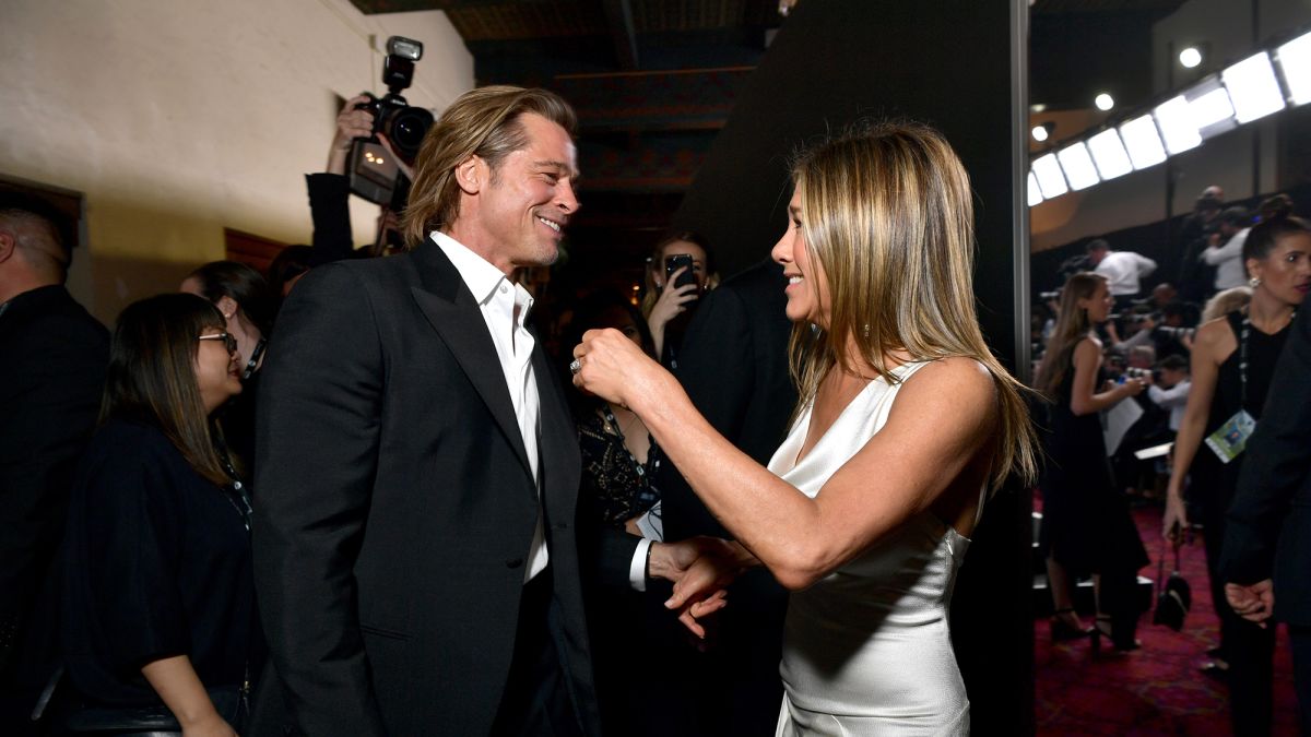 Jennifer Aniston y Brad Pitt se reencuentran en los SAG Awards