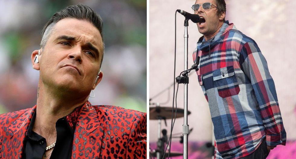 Robbie Williams sobre Liam Gallagher y su banda Beady Eye: “Las canciones no eran buenas”