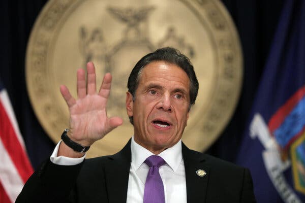 Andrew Cuomo, gobernador de Nueva York, fue acusado de ocultar miles de muertes por Covid-19 en hogares de ancianos